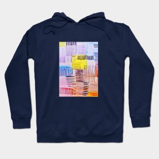 Minimalist Pattern Hoodie